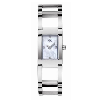 ck Dress ladies' stainless steel diamond watch