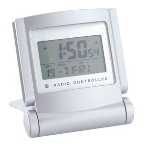 Radio-controlled Travel Alarm Clock