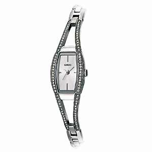 Guess Ladiesand#39; Stone-Set Bracelet Watch