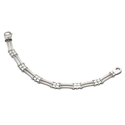 Men's 9ct white gold bracelet - Product number 4973747
