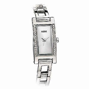 Ladiesand#39; Stone-set Bracelet Watch