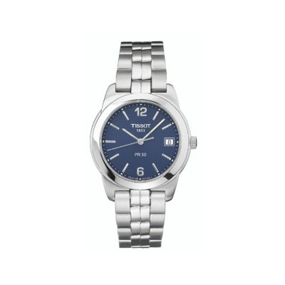 Tissot mens titanium bracelet watch