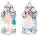 9ct White Gold Topaz Earrings - Product number 5003814