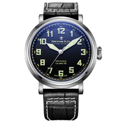 Dreyfuss & Co 1924 Men's Stainless Steel Strap Watch Ernest Jones