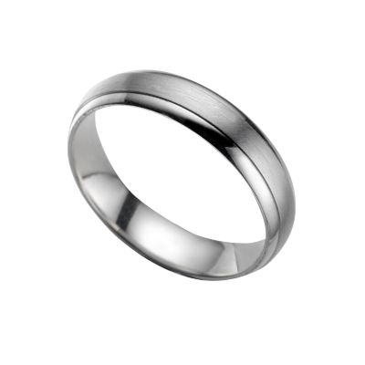 Ladies' platinum wedding ring