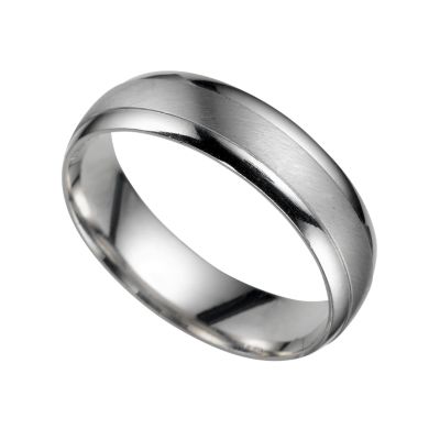 Plat wedding rings