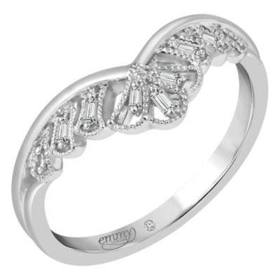 Emmy London Palladium Diamond Ring H.Samuel