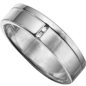 9ct White Gold Diamond Ring - Product number 5105889