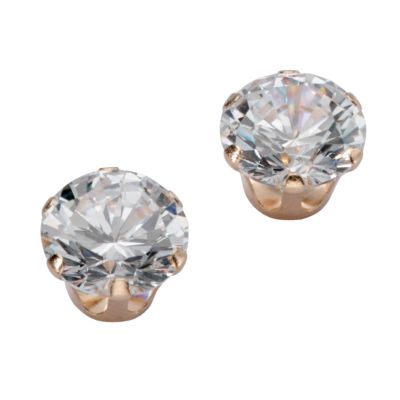 9ct Gold Cubic Zirconia Stud Earrings - Product number 5138809