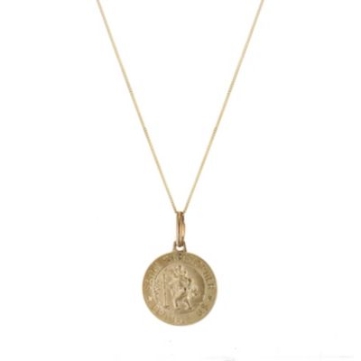 9ct Gold St Christopher Pendant