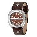 Diesel Men's Brown Leather Strap Watch