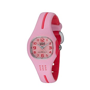 Lorus Girlsand#39; Pink Sports Watch