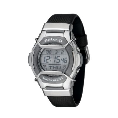 Casio Baby-G Ladiesand#39; Black Strap Watch