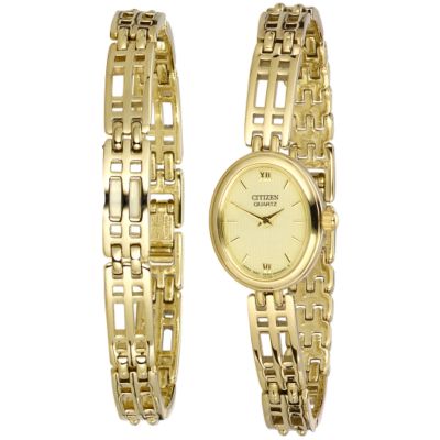 Citizen Ladiesand#39; Watch and Bracelet Set