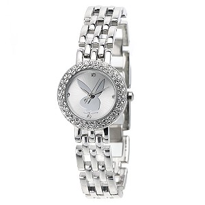 Ladiesand#39; Stainless Steel Bracelet Watch