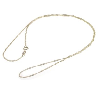 9ct gold 18 Singapore Chain