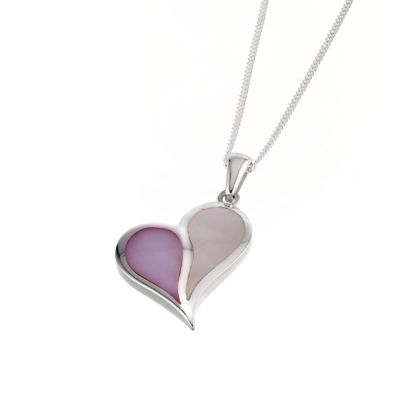 Silver and mother of pearl locket pendant - Product number 5204615
