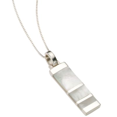 Sterling silver mother of pearl pendant - Product number 5204623