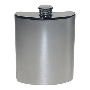 Classic Collection Captive Top 6oz Pewter Hip Flask