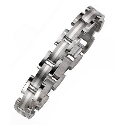 Men's Titanium Two-tone Bracelet - Product number 5224209