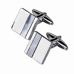 Classic Collection Blue Mother-of-pearl Cufflinks