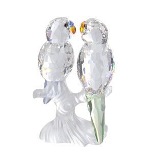 Swarovski Crystal - Budgies