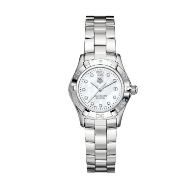 TAG Heuer Aquaracer ladies' stainless steel diamond watch