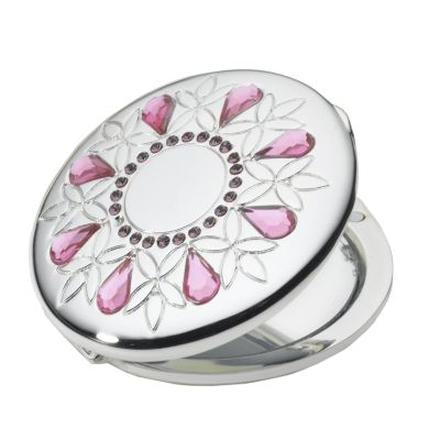 Classic Collection Vintage-style Chic Pink Compact