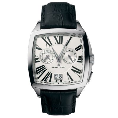 Maurice Lacroix Coussin men's stainless steel alarm watch - Product number 5322596