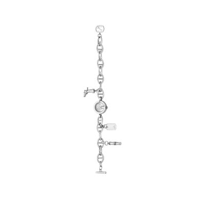 Gucci G Charm ladies' stainless steel diamond watch - Product number 5327407