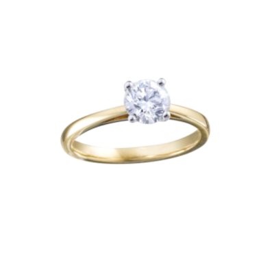 18ct Gold 3/4 Carat Certificated Diamond Ring - Product number 5362377