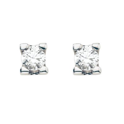 Forever Diamonds 18ct Gold 1/2 Carat Stud Earrings - Product number 5365899