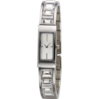 DKNY Ladiesand#39; Stone-set Bangle Watch