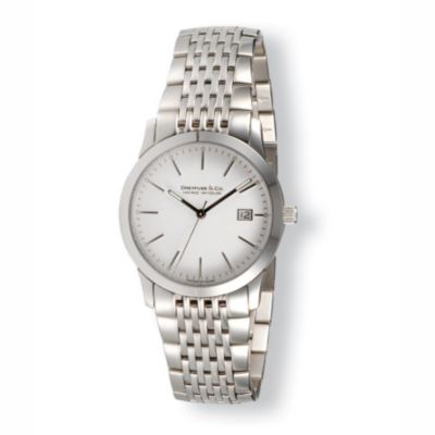 Dreyfuss & Co men's stainless steel bracelet watch