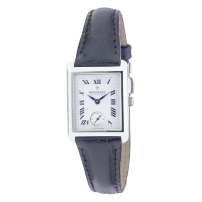Dreyfuss & Co ladies' black leather strap watch - Product number 5380235