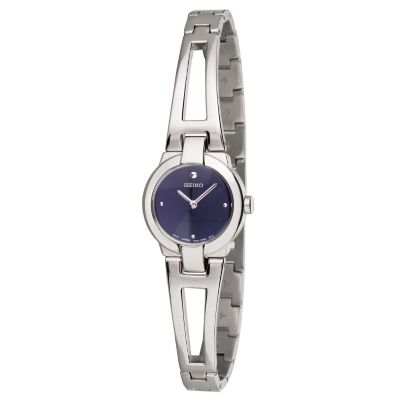 Seiko Ladies' Semi-bangle Blue Dial Watch - Product number 5380286