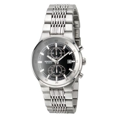 Sekonda Men Chronograph Bracelet Watch