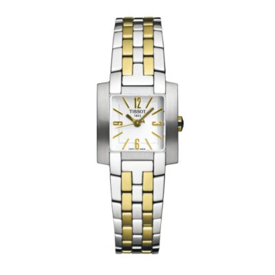 Tissot TXL / TXS ladies' two-colour bracelet watch at Ernest Jones