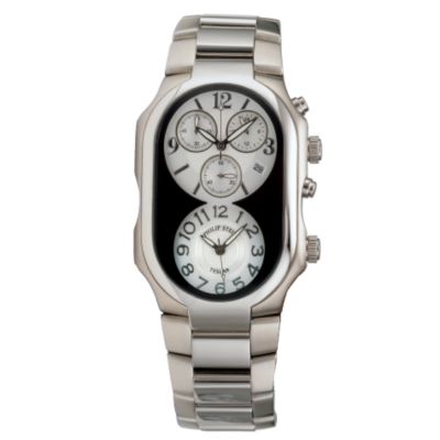 Philip Stein mens bracelet chronograph watch