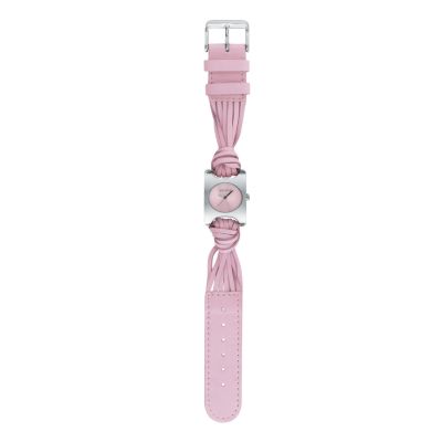 Morgan Ladies' Round Pink Dial Strap Watch - Product number 5391105