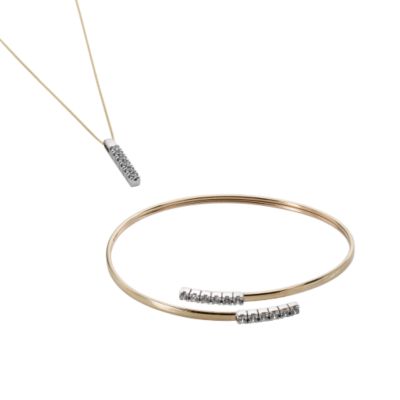 9ct Gold Chain and Bracelet Box Set