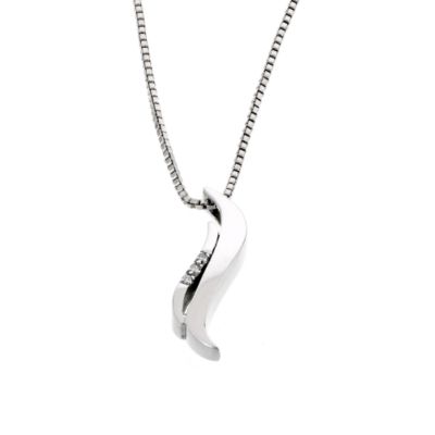 Hot Diamonds Silver Double Swirl Pendant - Product number 5425360
