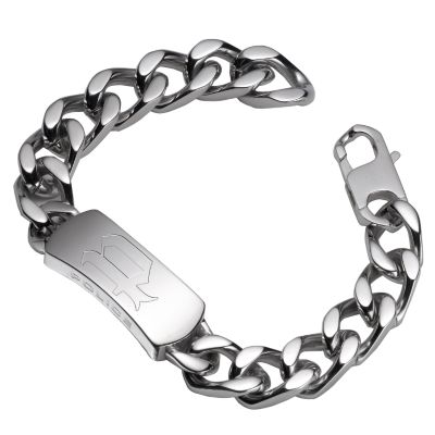 Police Men's Steel ID Bracelet