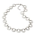 Fossil Multi-circles Necklace