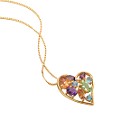 9ct Gold Colours of Life Pendant