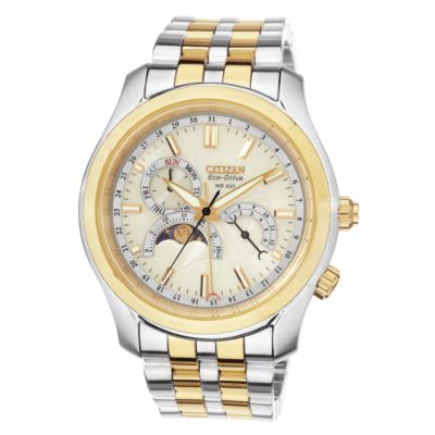 eco drive moon phase watch