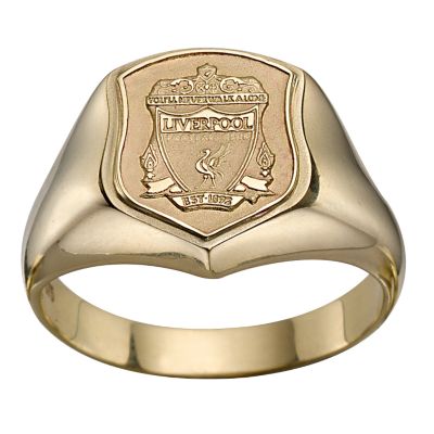 9ct Gold Liverpool FC Ring