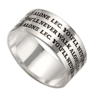 Silver Liverpool FC Ring