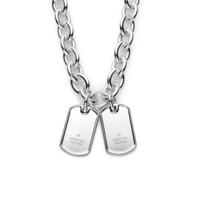 Gucci Dog Tag Necklace