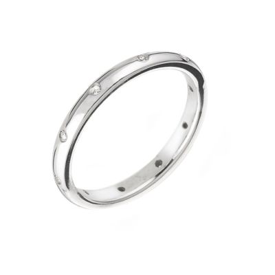18ct white gold & diamond bridal ring - Product number 5487714